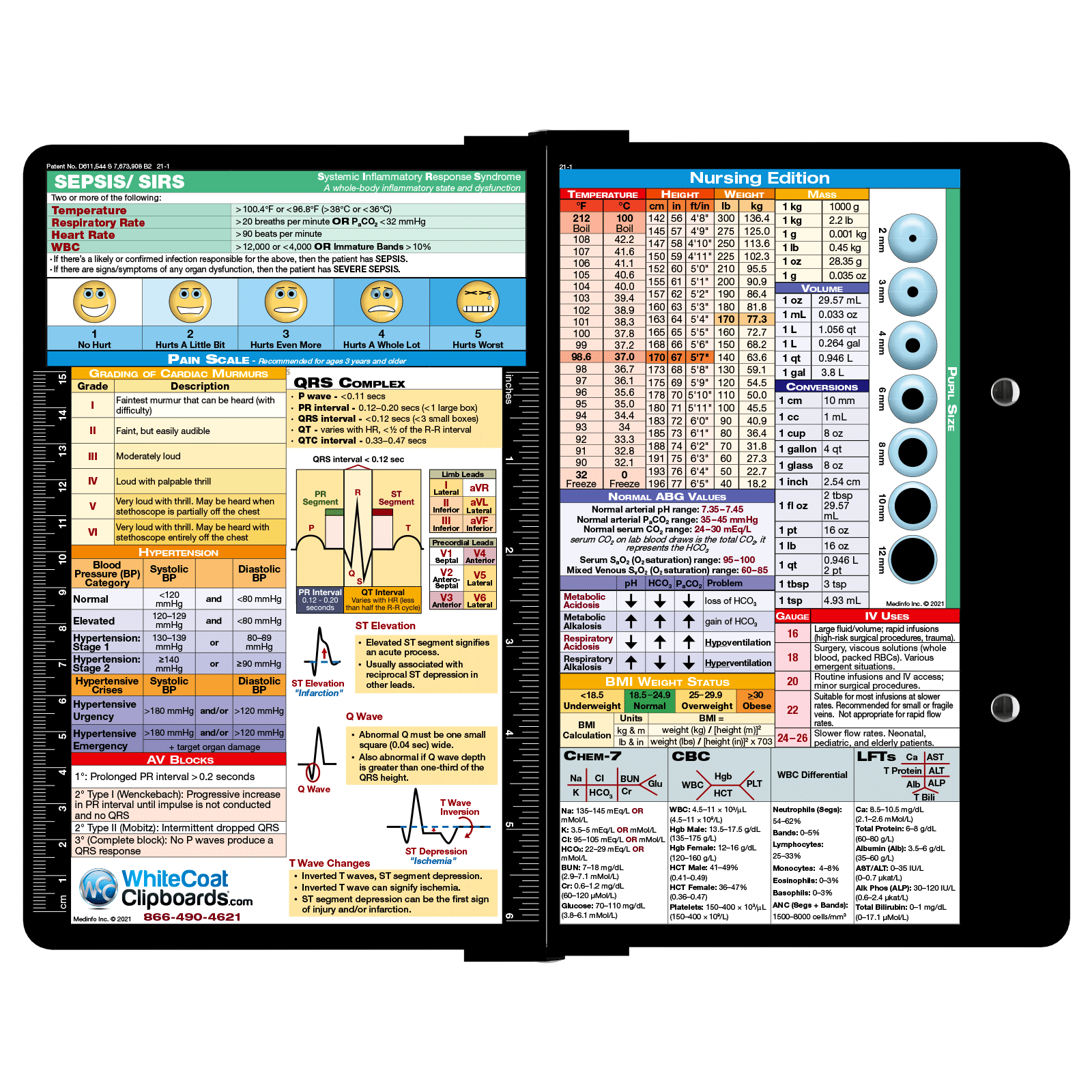 WhiteCoat Clipboard - Nursing Edition