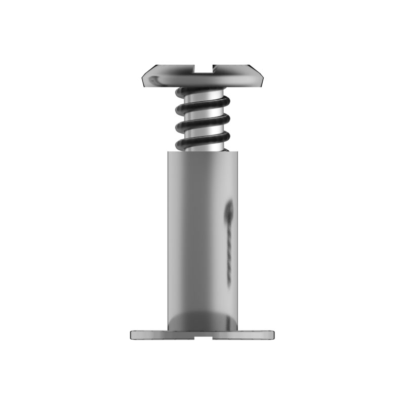 1/4" Small Steel Chicago Screw