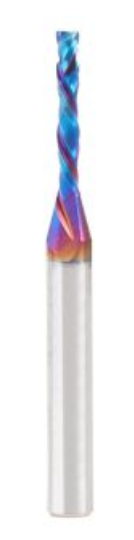 Compression Spiral 1/8 D x 13/16 CH x 1/4 SHK x 2-1/2 Inch Long Router Bit