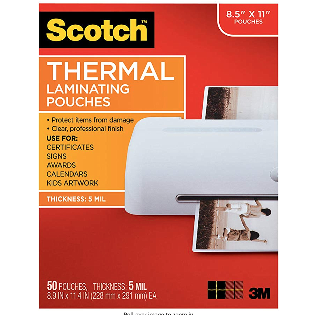 Lamination Pouches (5mil)