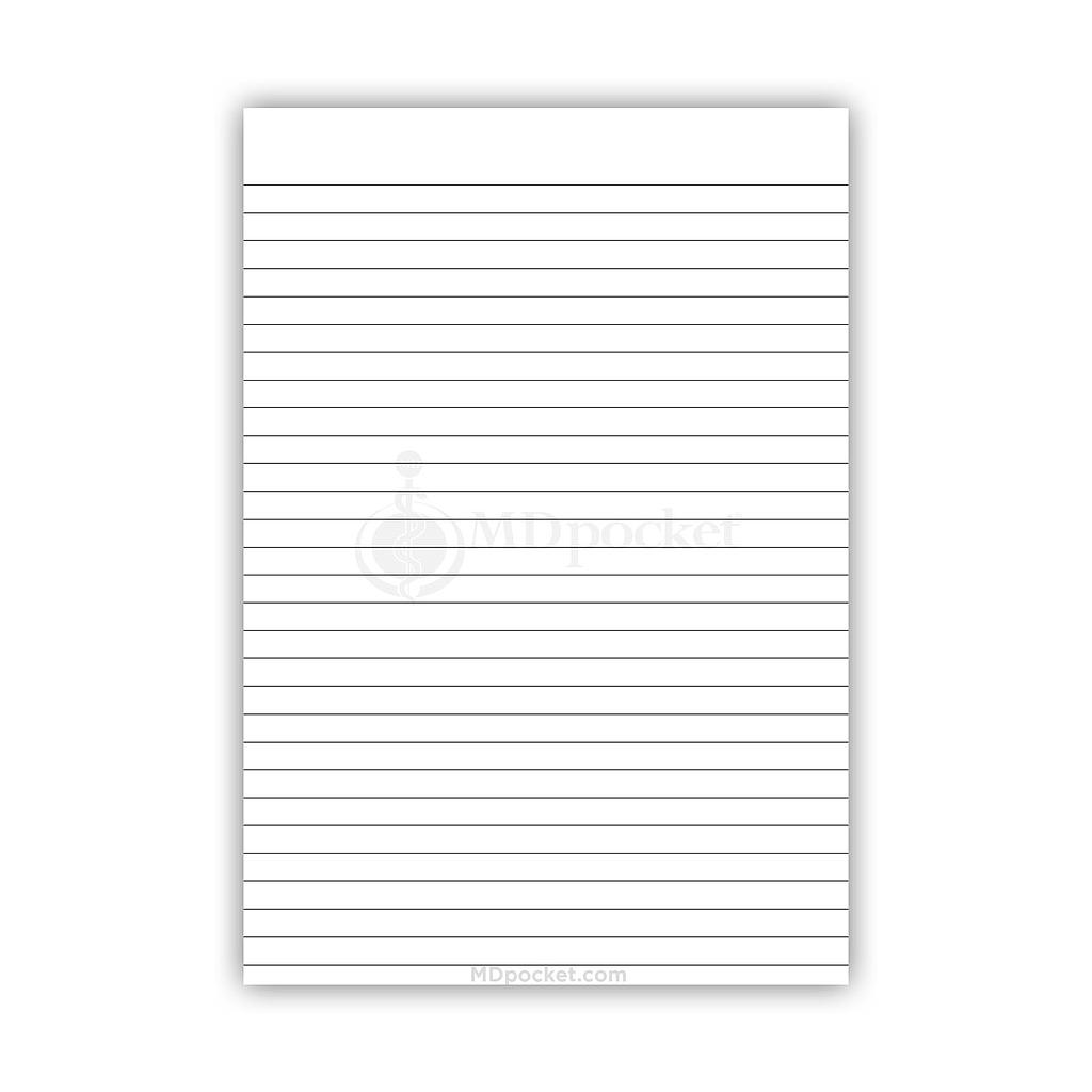 Memo sized ISO Clipboard Notepads (5" x 7.25")
