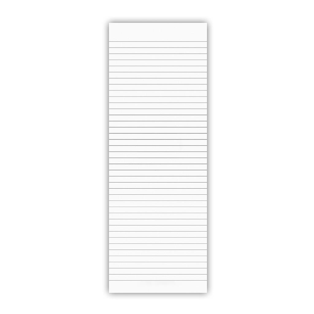 Vertical ISO Clipboard Notepads (3.5" x 10.25")