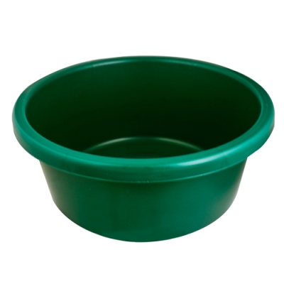 6 Gallon Heavy Duty Tub - Green (blasting media catcher)