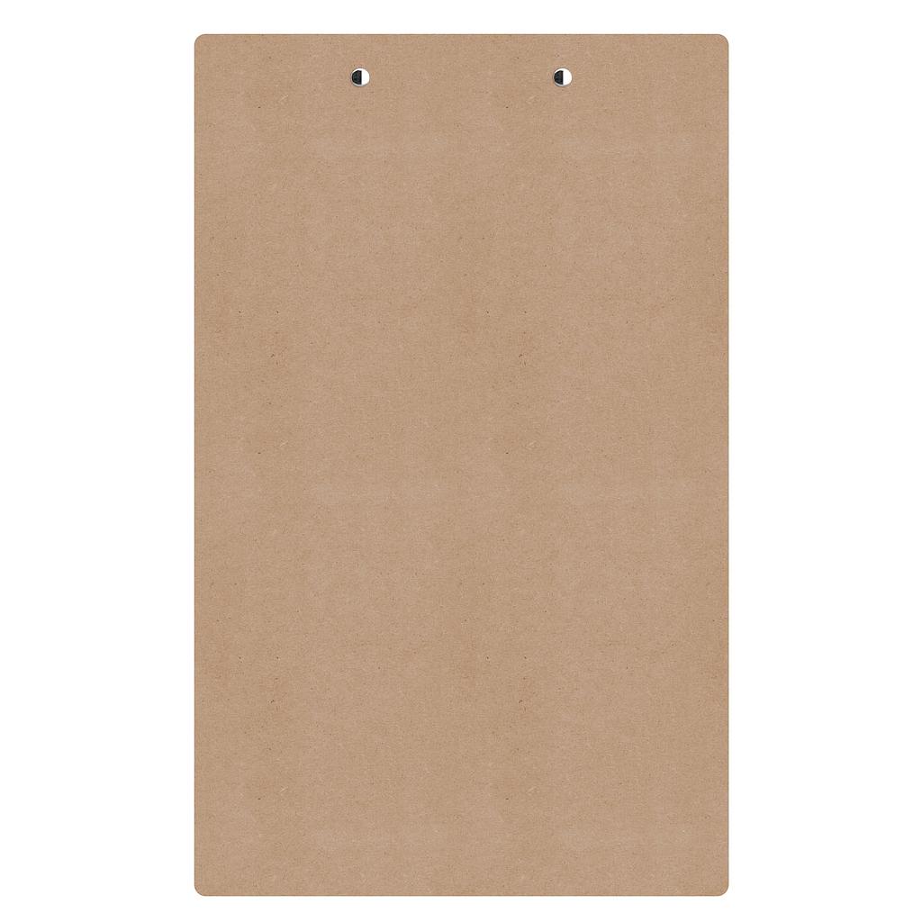 Fiberboard Legal Board W/Holes