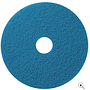 Global Industrial™ 18" Scrubbing Pad, Blue, 5 Per Case