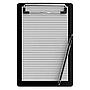 Memo Size 5 x 8 Aluminum Clipboard