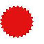 Starburst Sticker