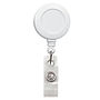 (Badge Reel) 1x1/4" White